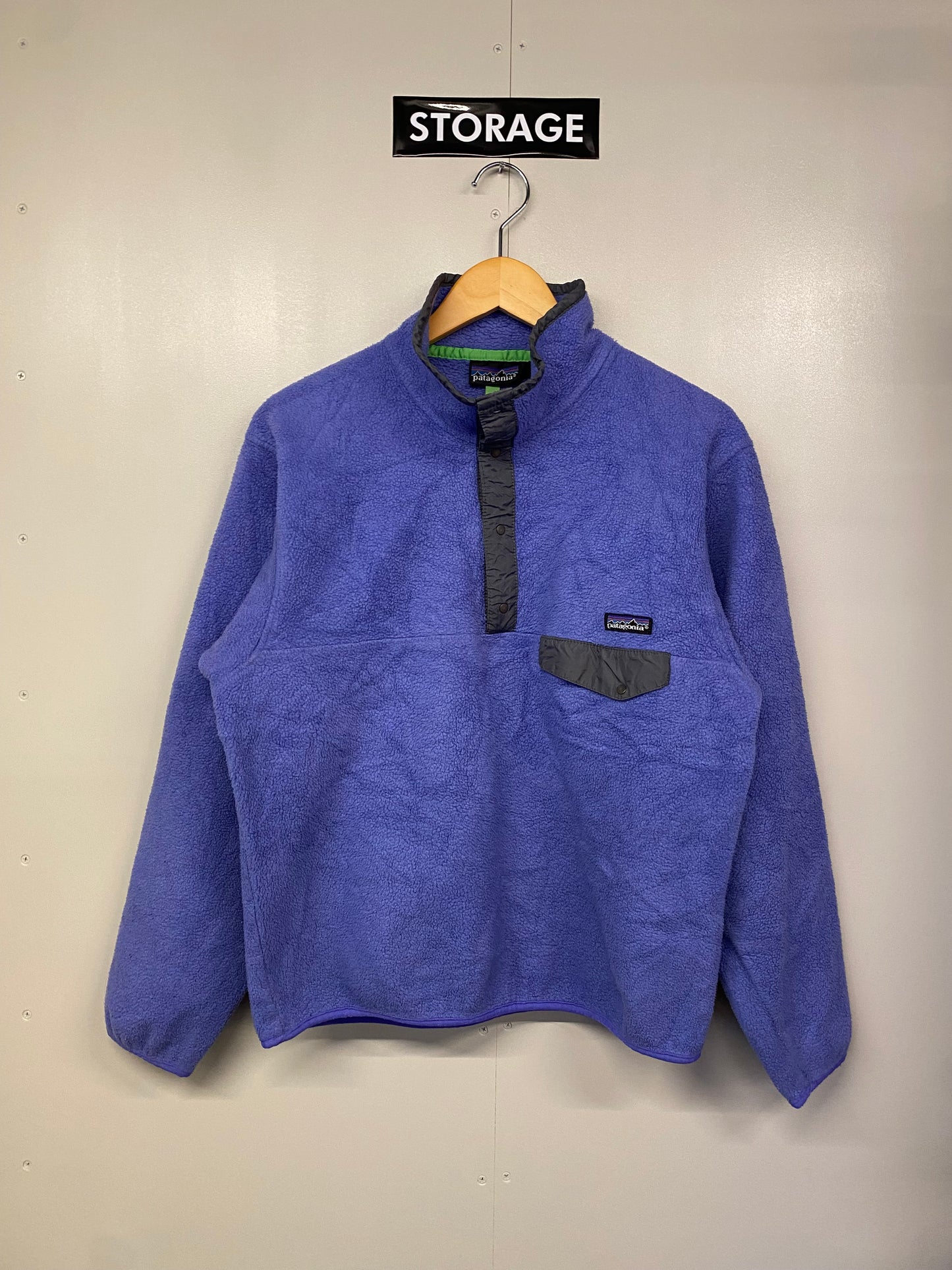 【古着】patagonia fleece SYNCHILLA snap-T jacket M