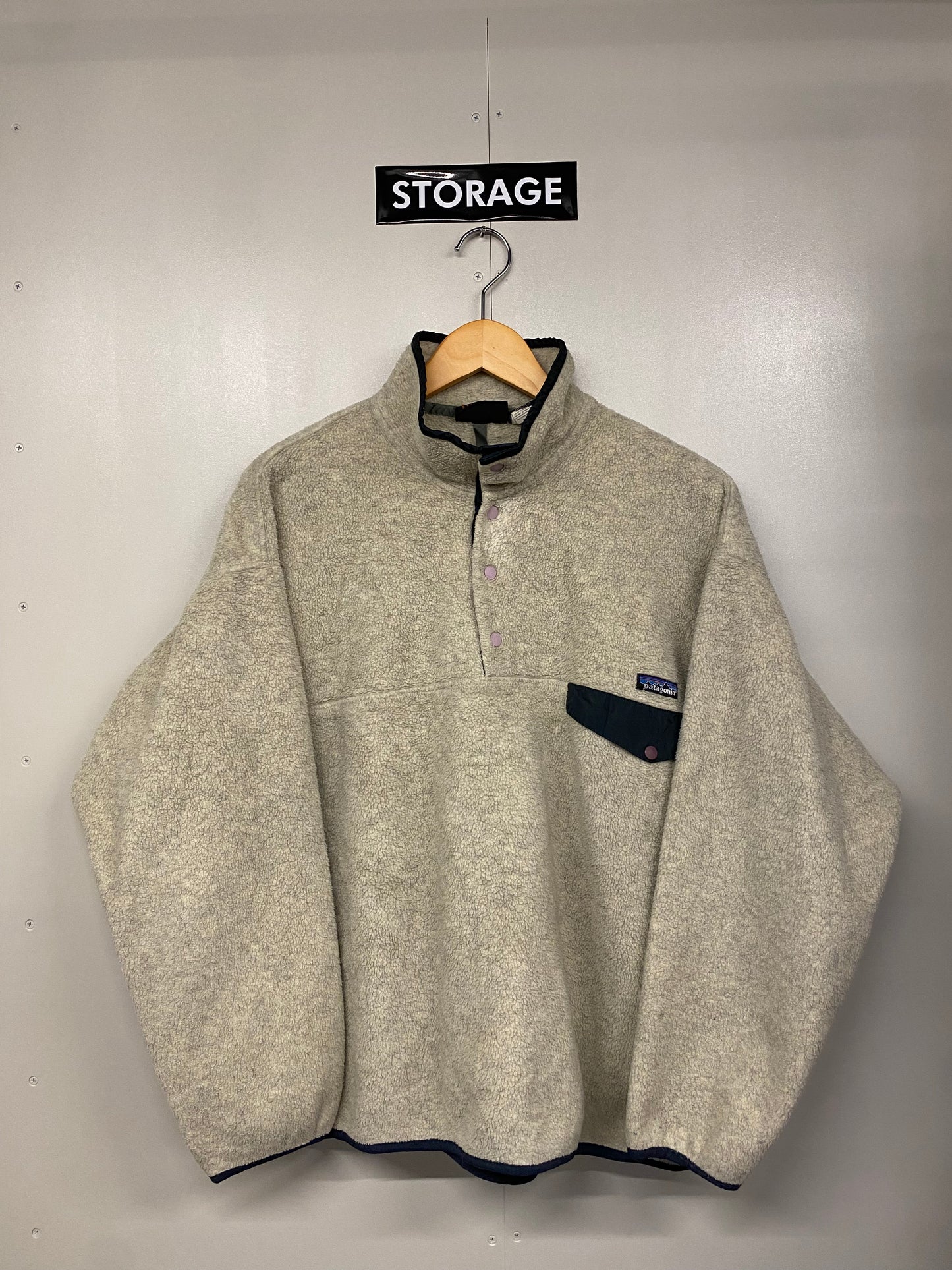 【古着】patagonia fleece SYNCHILLA snap-T jacket XL