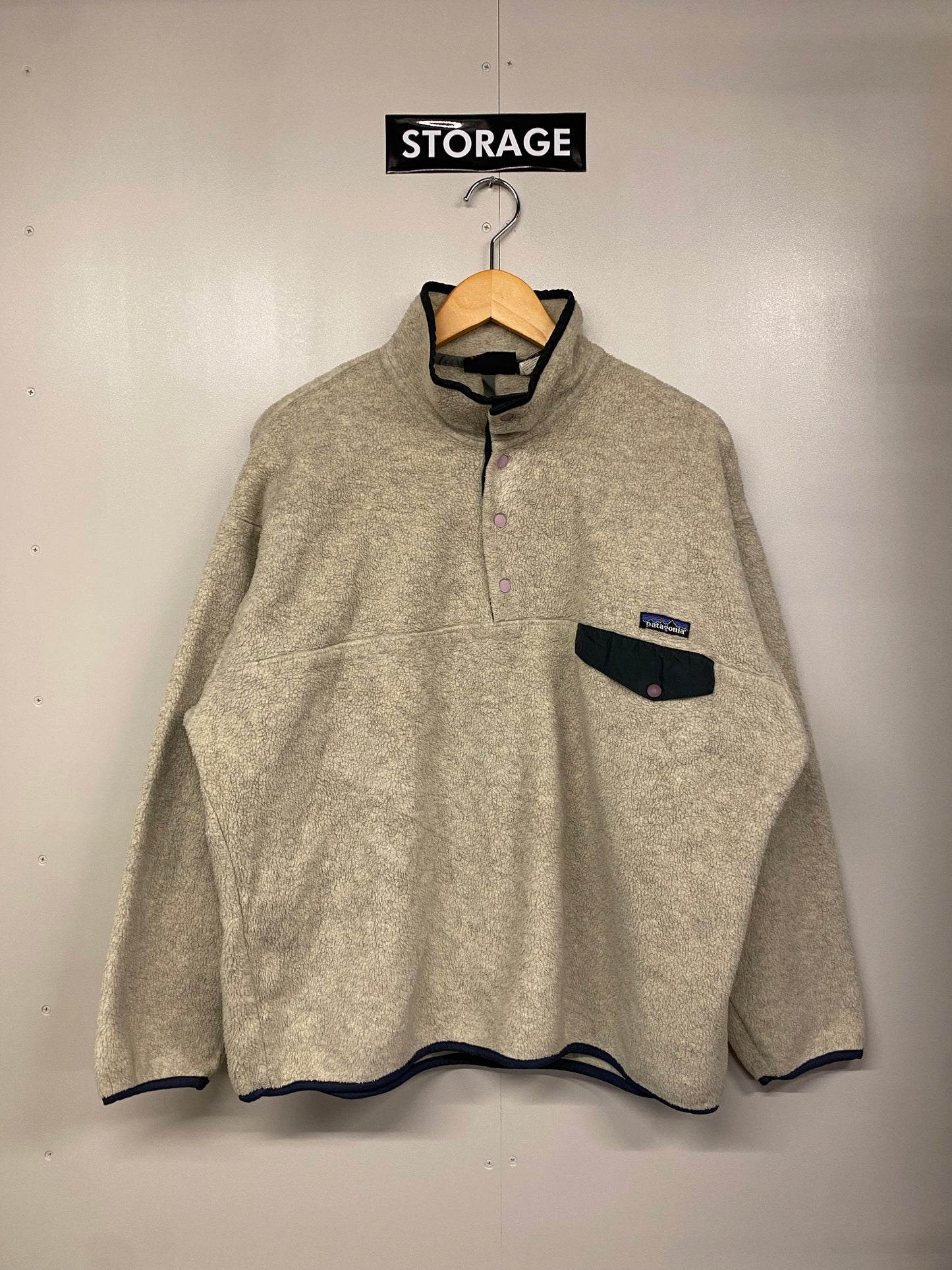 【古着】patagonia fleece SYNCHILLA snap-T jacket XL