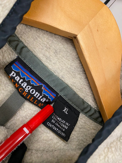 【古着】patagonia fleece SYNCHILLA snap-T jacket XL