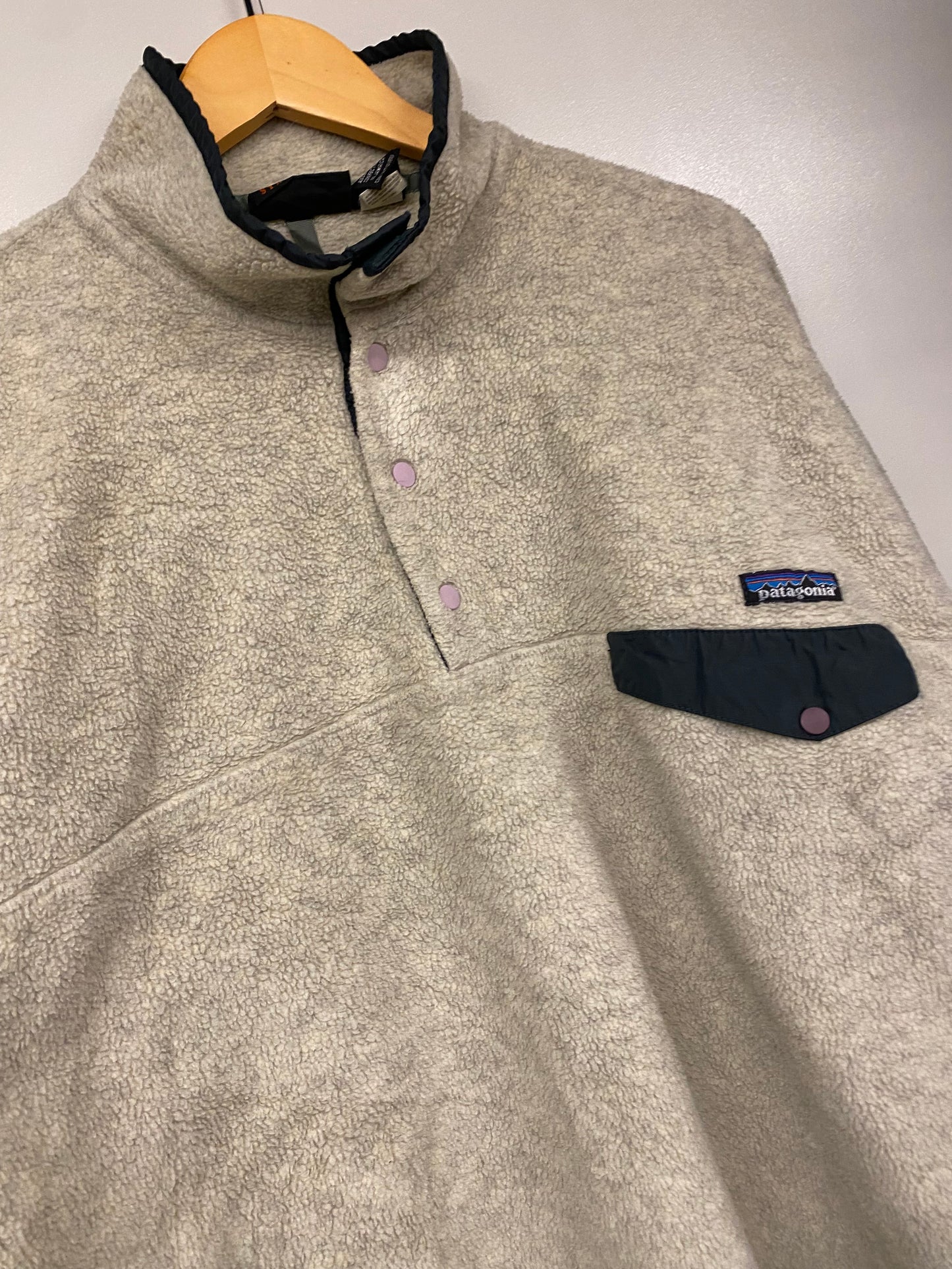 【古着】patagonia fleece SYNCHILLA snap-T jacket XL