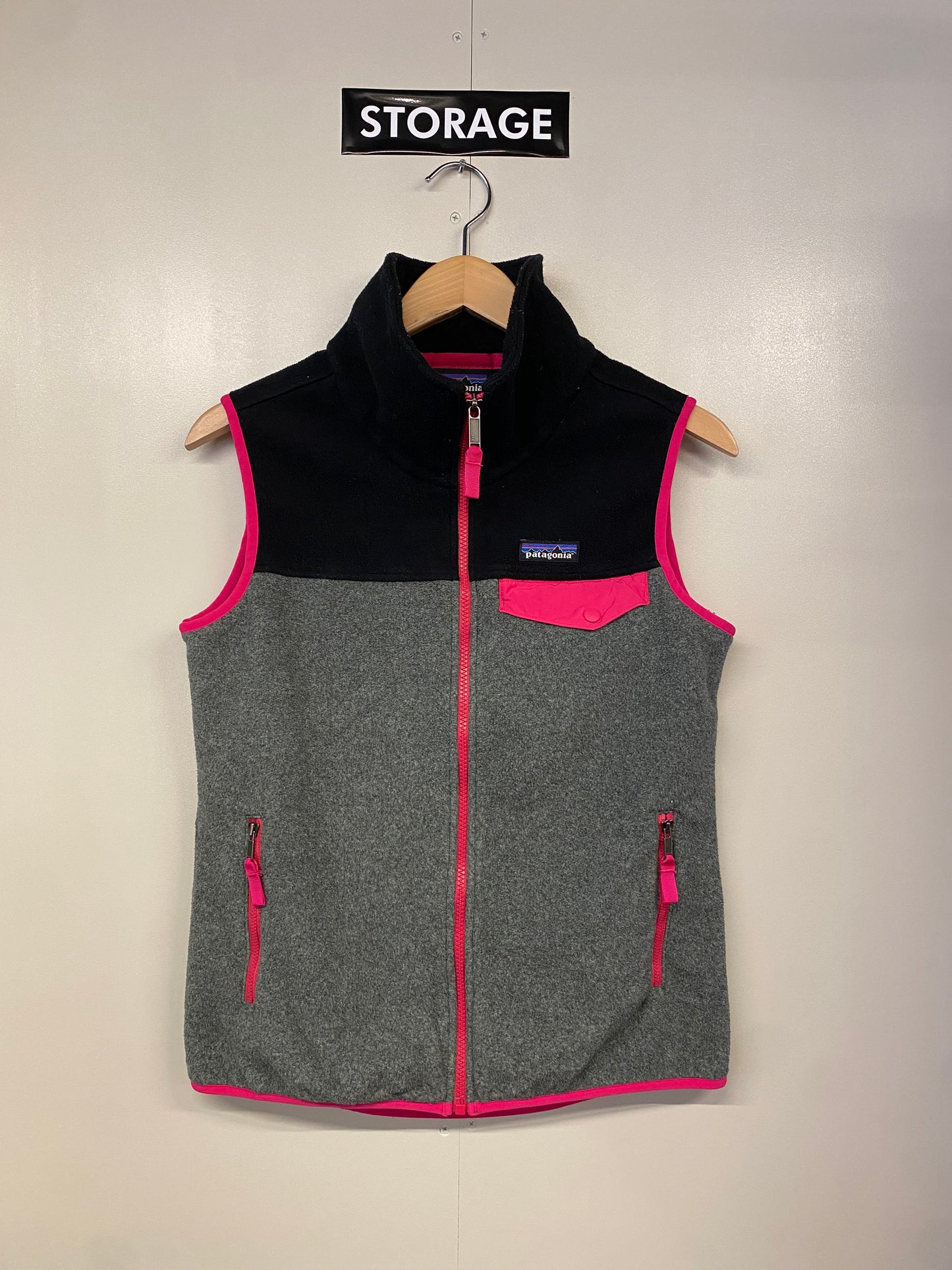 【古着】patagonia fleece SYNCHILLA vest 25495 SP15 WOMENS S