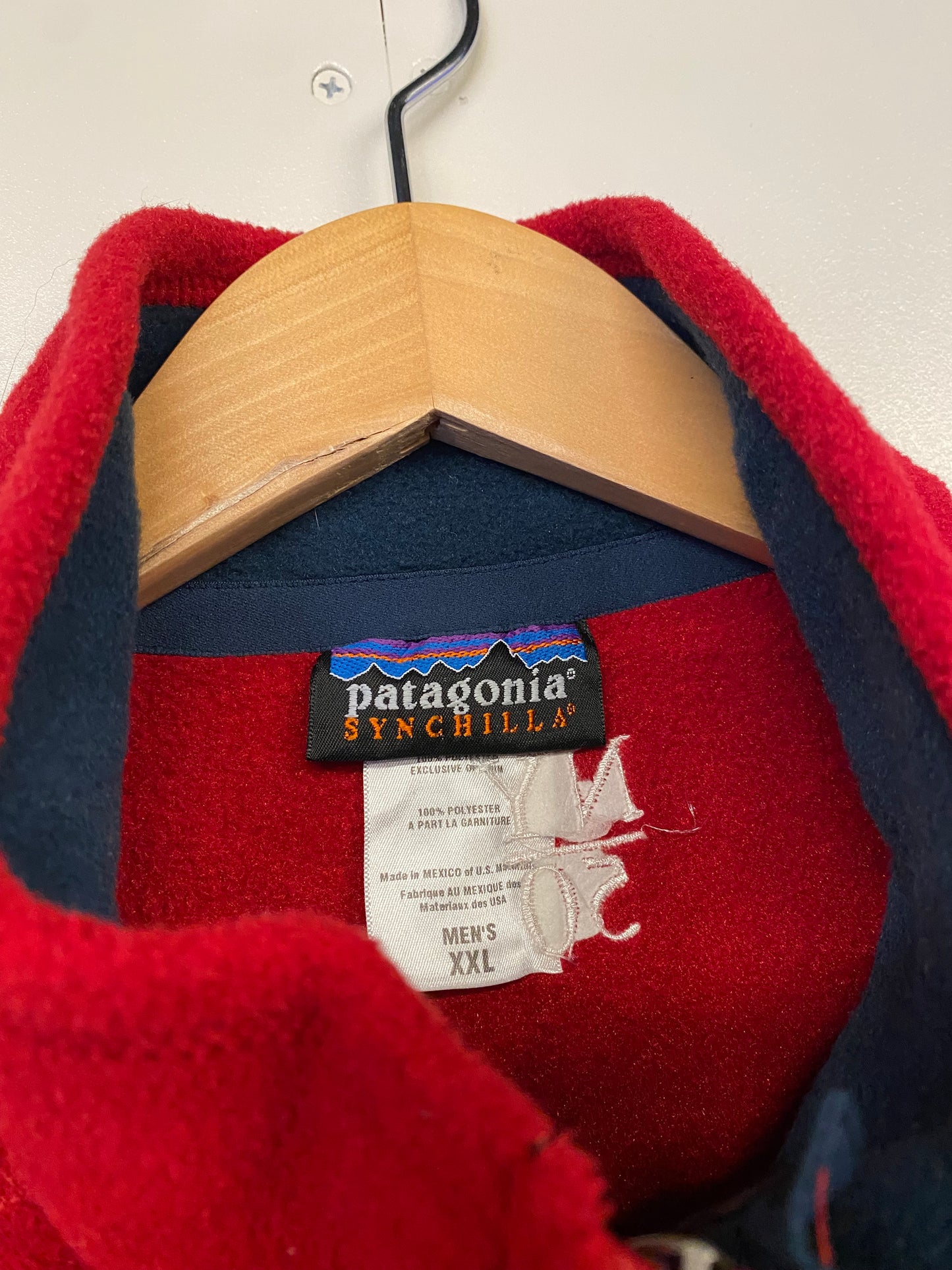 【古着】patagonia fleece SYNCHILLA vest 25183 S8 XXL