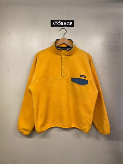 【古着】patagonia fleece SYNCHILLA snap-T jacket 26950 S98 M