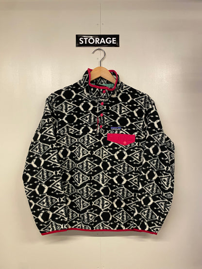 【古着】patagonia fleece SYNCHILLA snap-T jacket 25455 SP17 S