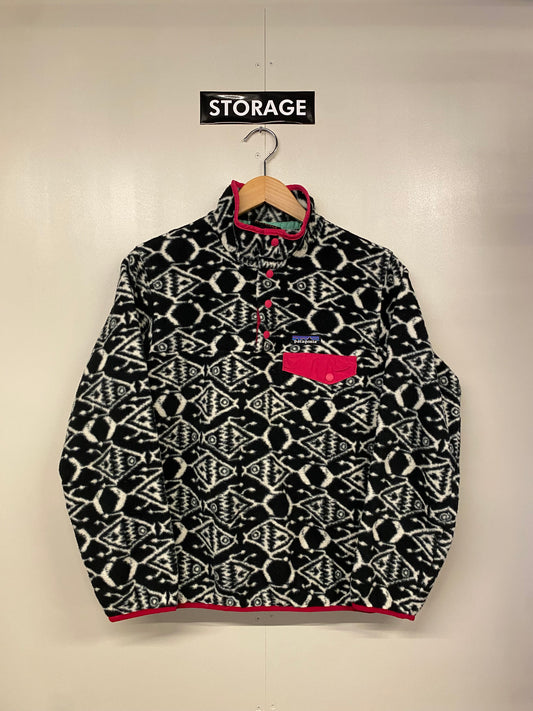 【古着】patagonia fleece SYNCHILLA snap-T jacket 25455 SP17 S