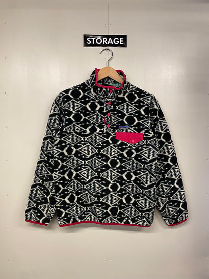 【古着】patagonia fleece SYNCHILLA snap-T jacket 25455 SP17 S