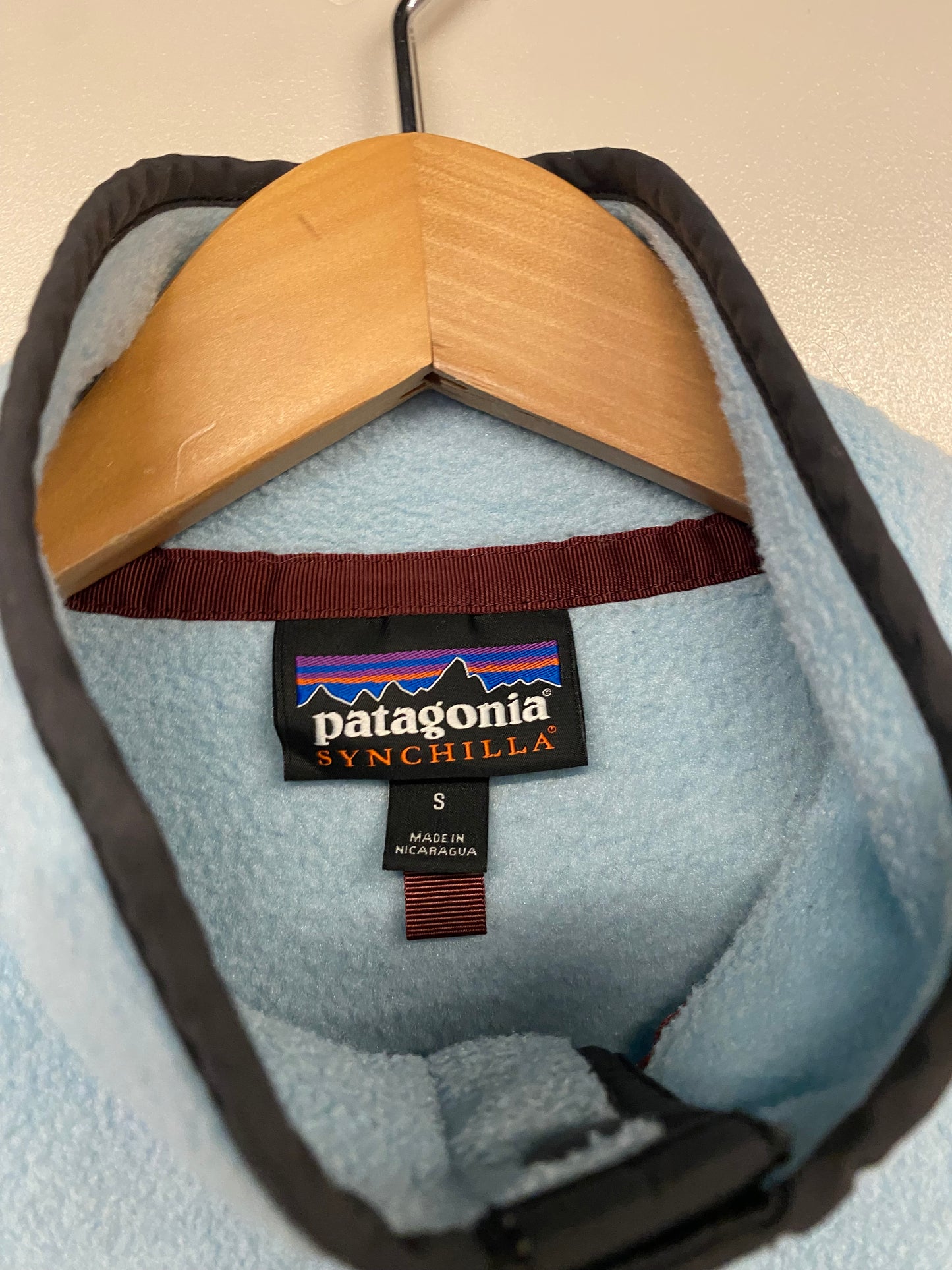 【古着】patagonia fleece SYNCHILLA snap-T jacket 25455 S