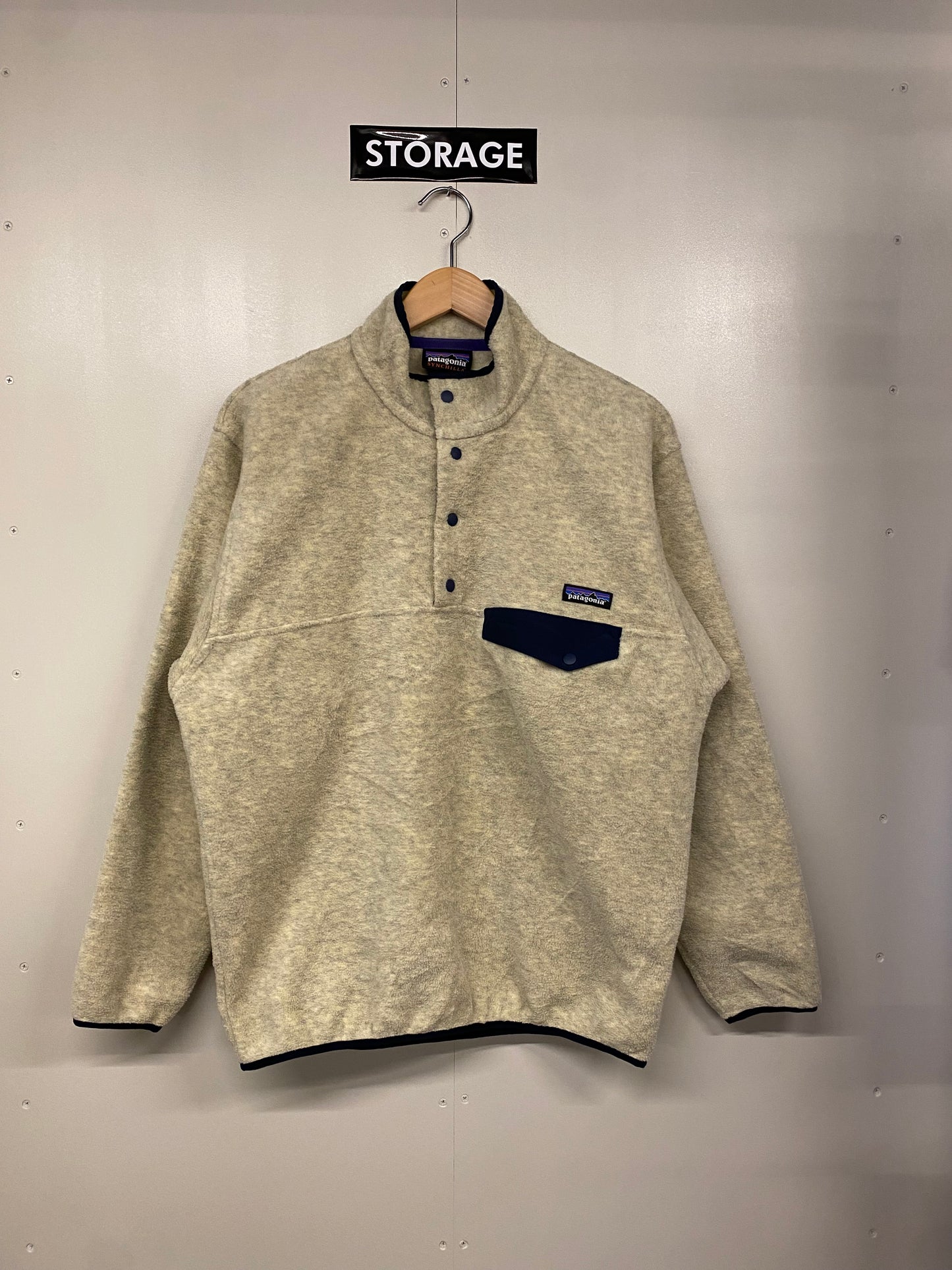 【古着】patagonia fleece SYNCHILLA snap-T jacket 25450 FA15 M