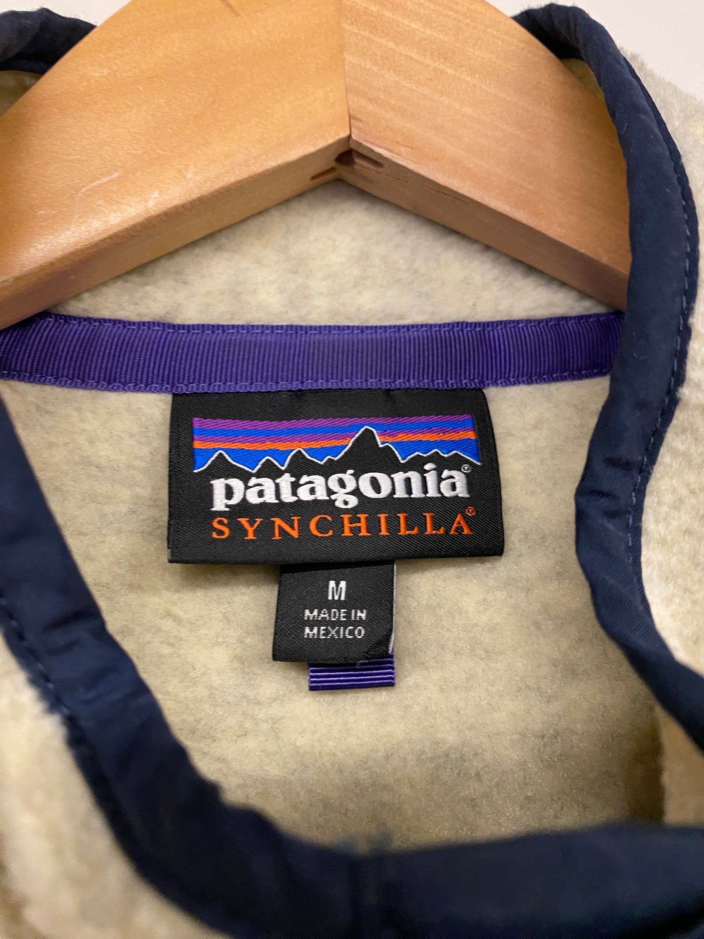 【古着】patagonia fleece SYNCHILLA snap-T jacket 25450 FA15 M