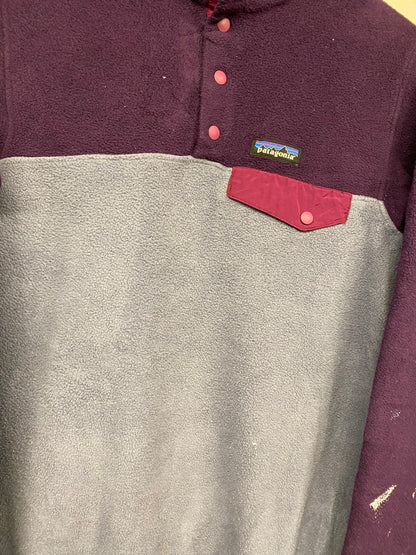 【古着】patagonia fleece SYNCHILLA snap-T jacket 25455 FA16 S