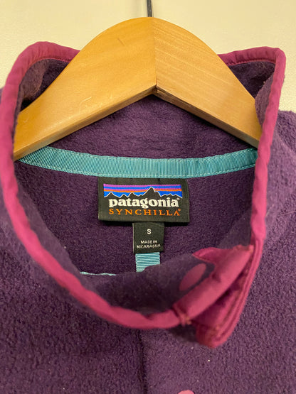 【古着】patagonia fleece SYNCHILLA snap-T jacket 25455 FA16 S