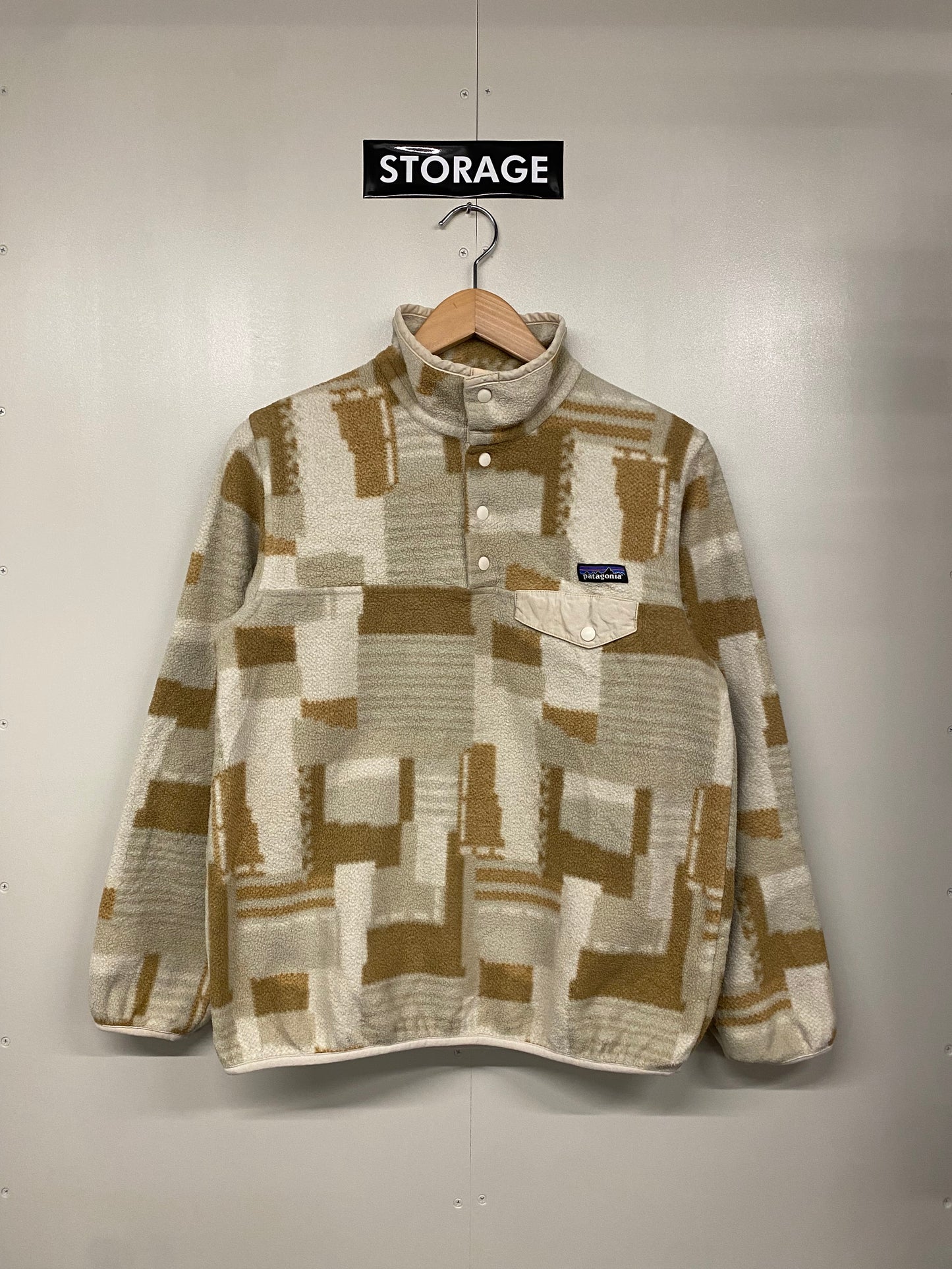 【古着】patagonia fleece SYNCHILLA snap-T jacket 25455 FA15 WOMENS M