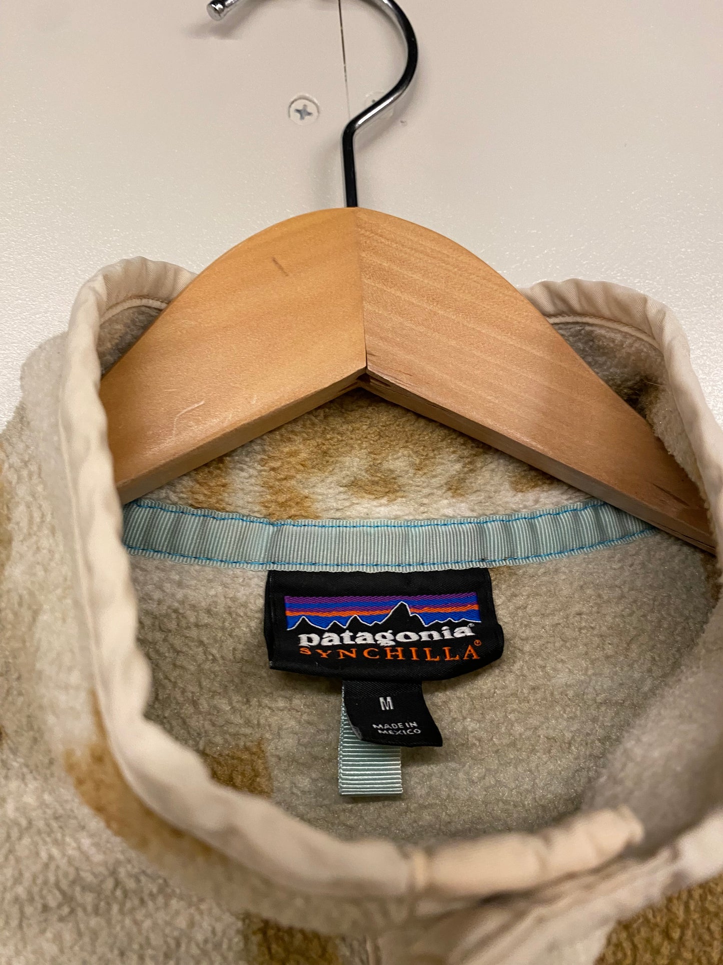 【古着】patagonia fleece SYNCHILLA snap-T jacket 25455 FA15 WOMENS M