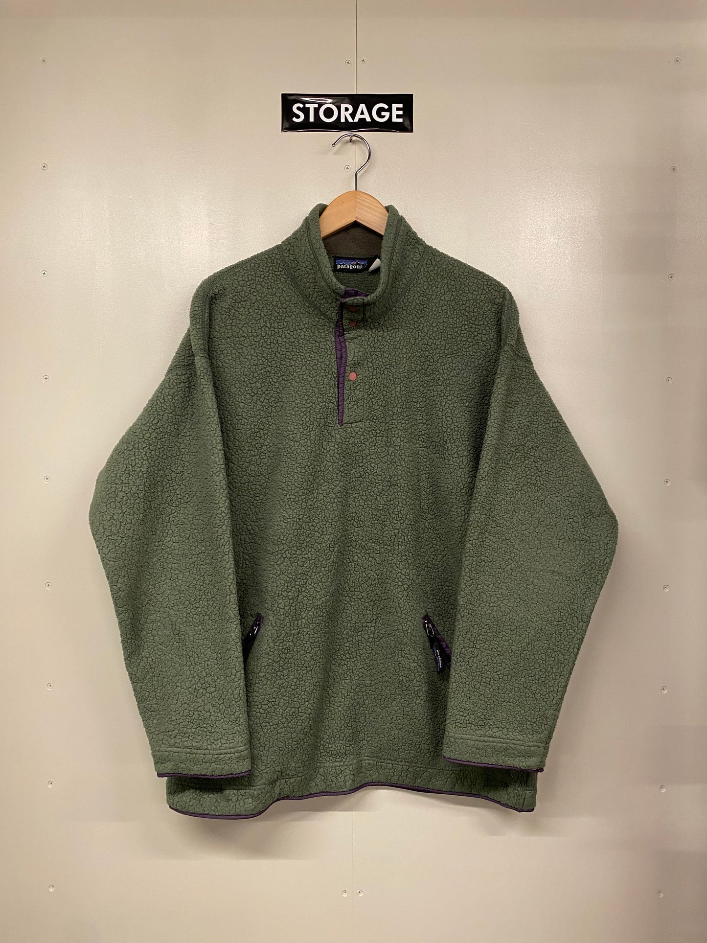 【古着】patagonia fleece SYNCHILLA WOOLY T jacket L