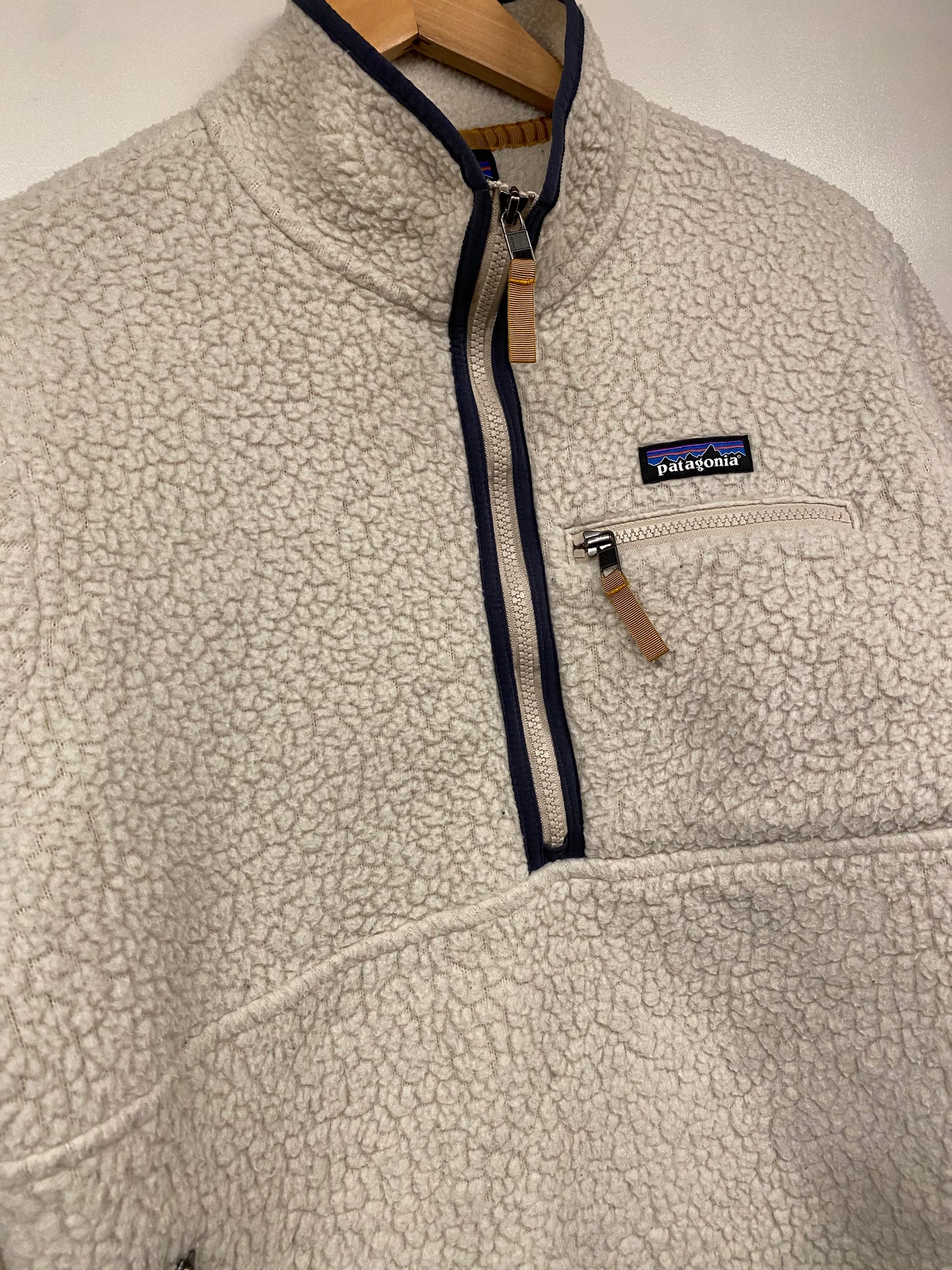 【古着】patagonia retro pile fleece marsupial pullover M