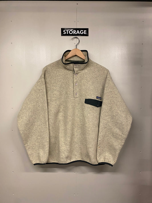 【古着】patagonia fleece SYNCHILLA snap-T jacket L