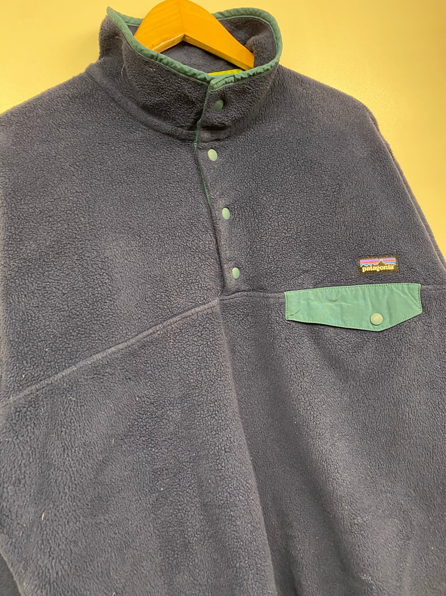 【古着】patagonia fleece SYNCHILLA snap-T jacket 25450 FA13 M