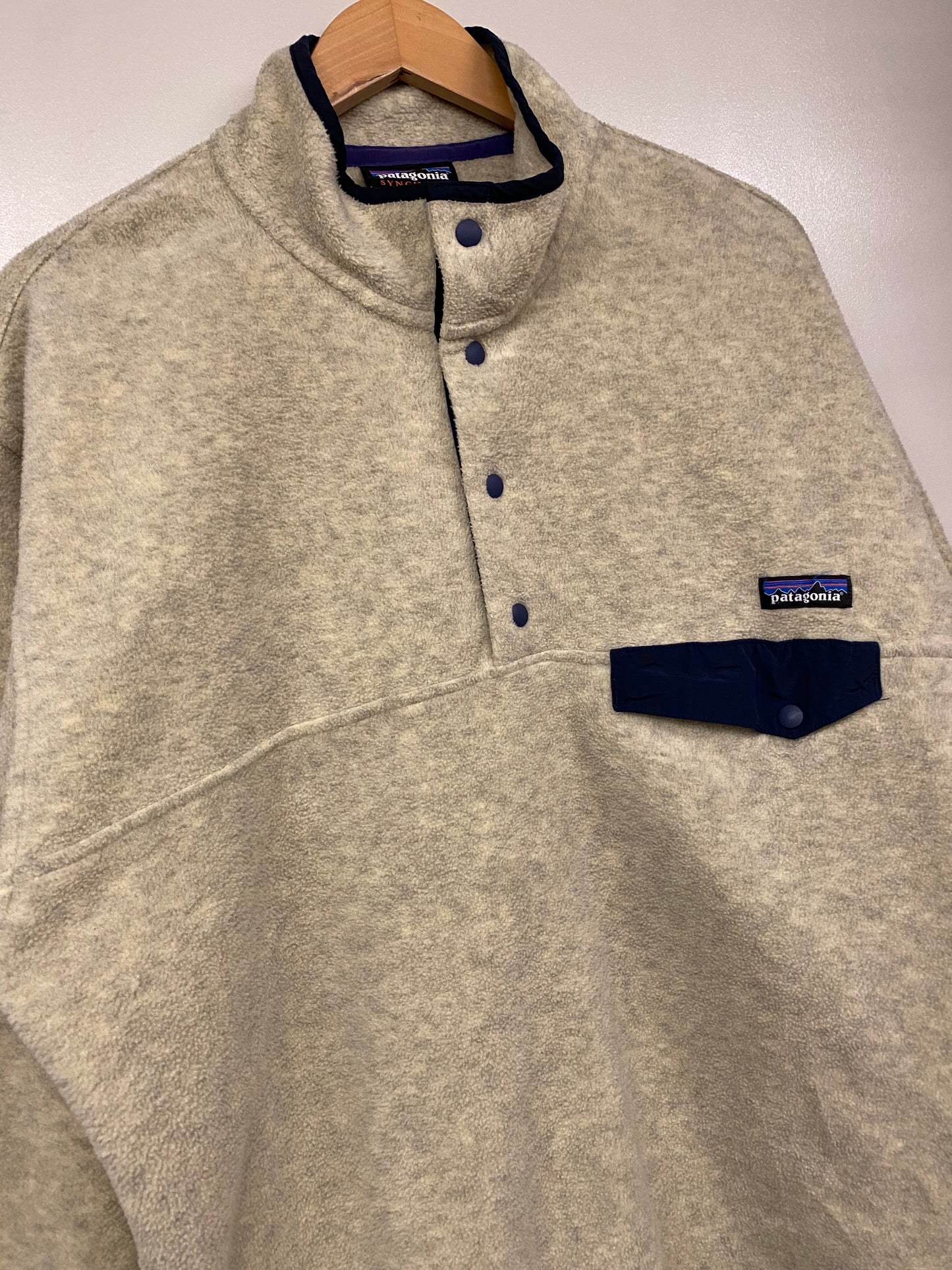 【古着】patagonia fleece SYNCHILLA snap-T jacket 25450 FA15 L
