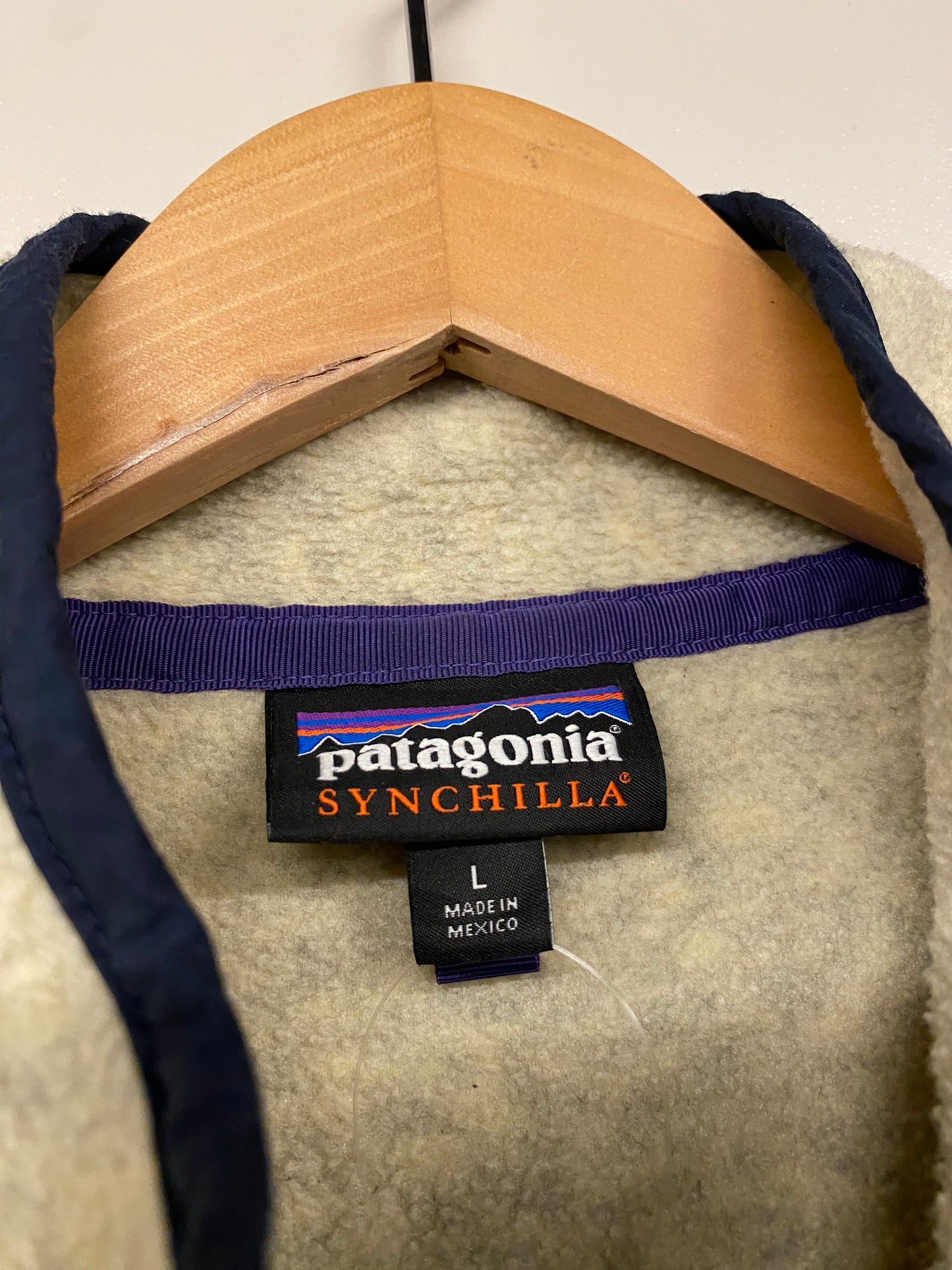 【古着】patagonia fleece SYNCHILLA snap-T jacket 25450 FA15 L