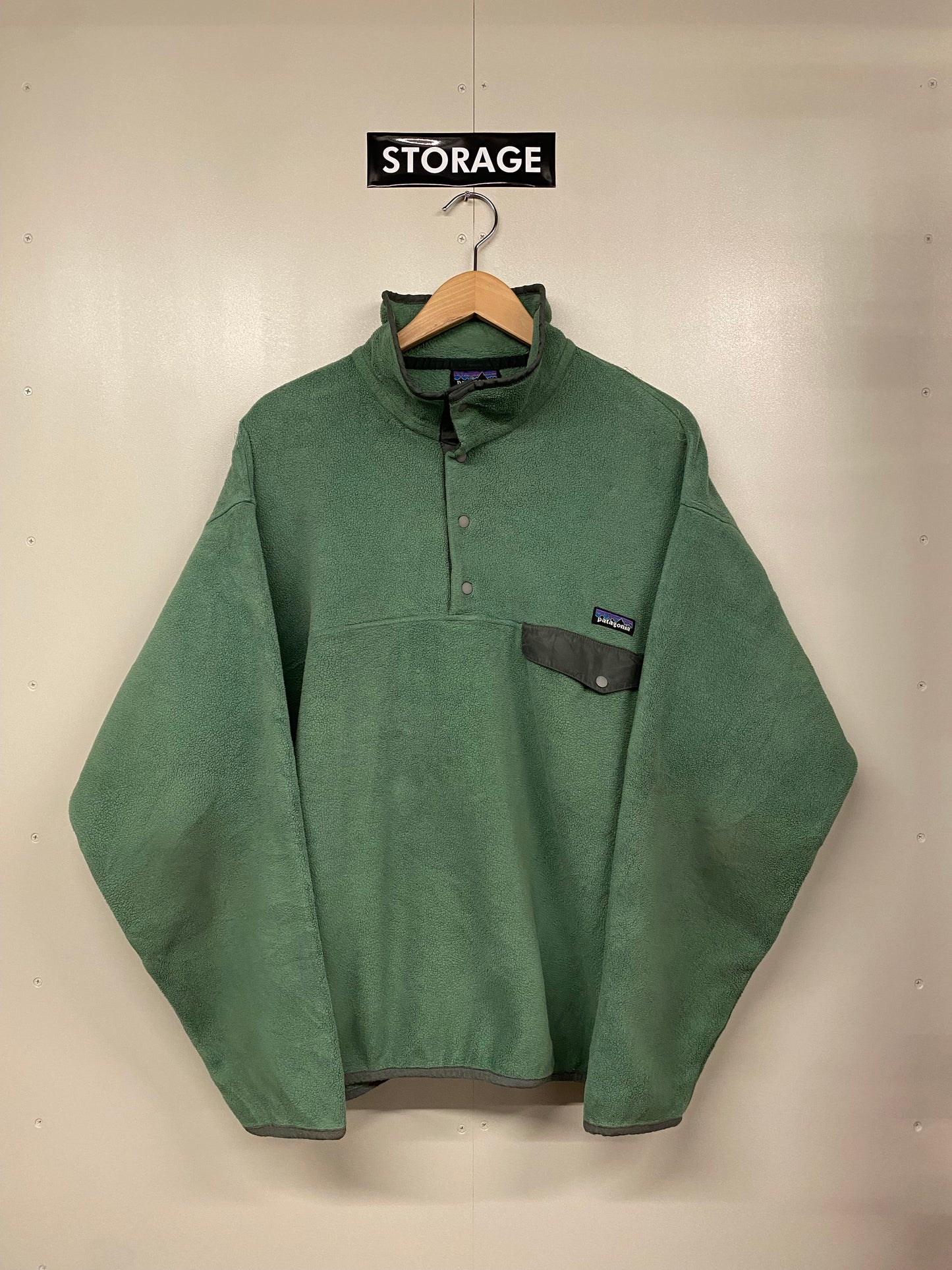 【古着】patagonia fleece SYNCHILLA snap-T jacket 11716 SP10 L
