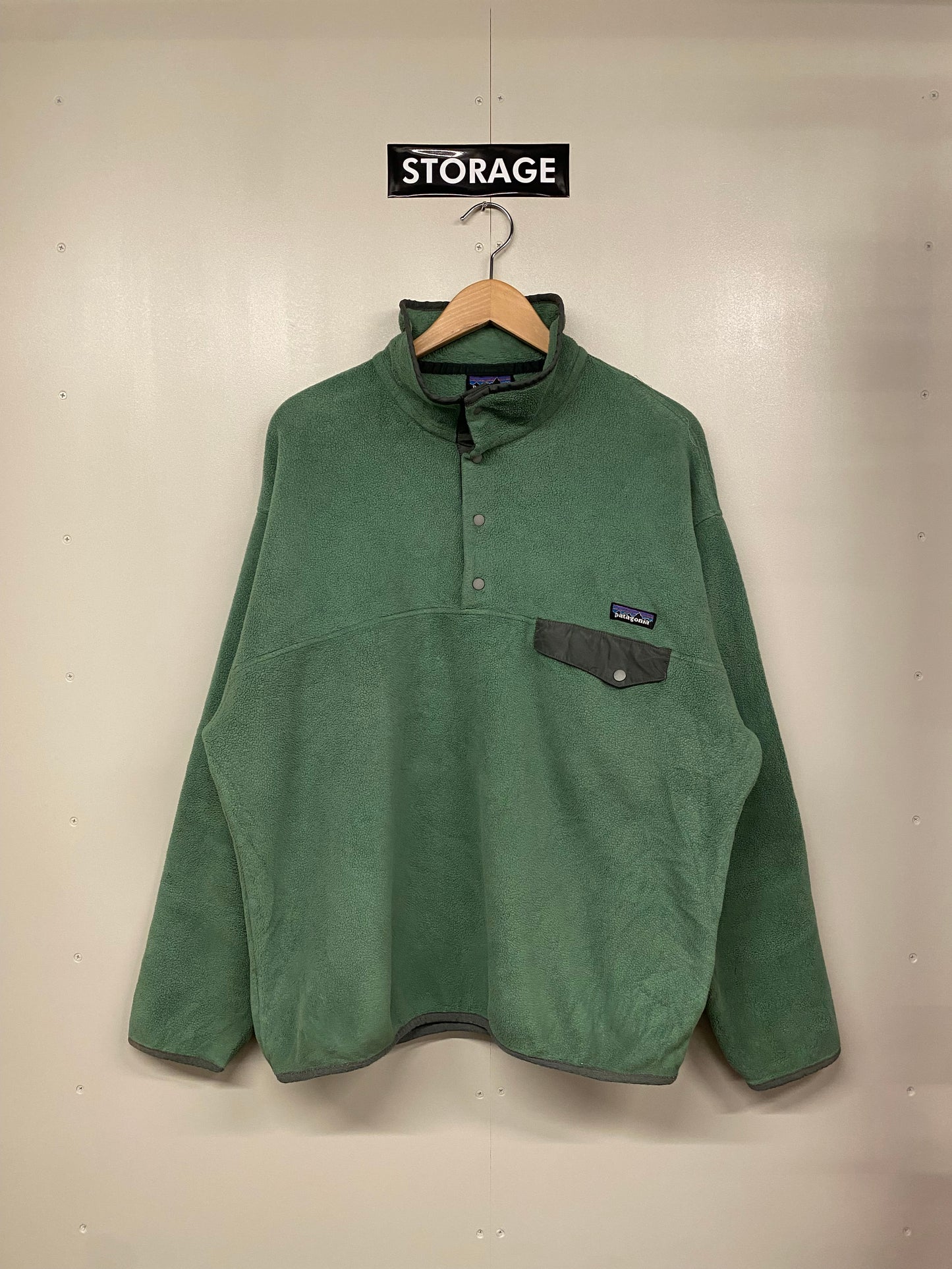 【古着】patagonia fleece SYNCHILLA snap-T jacket 11716 SP10 L