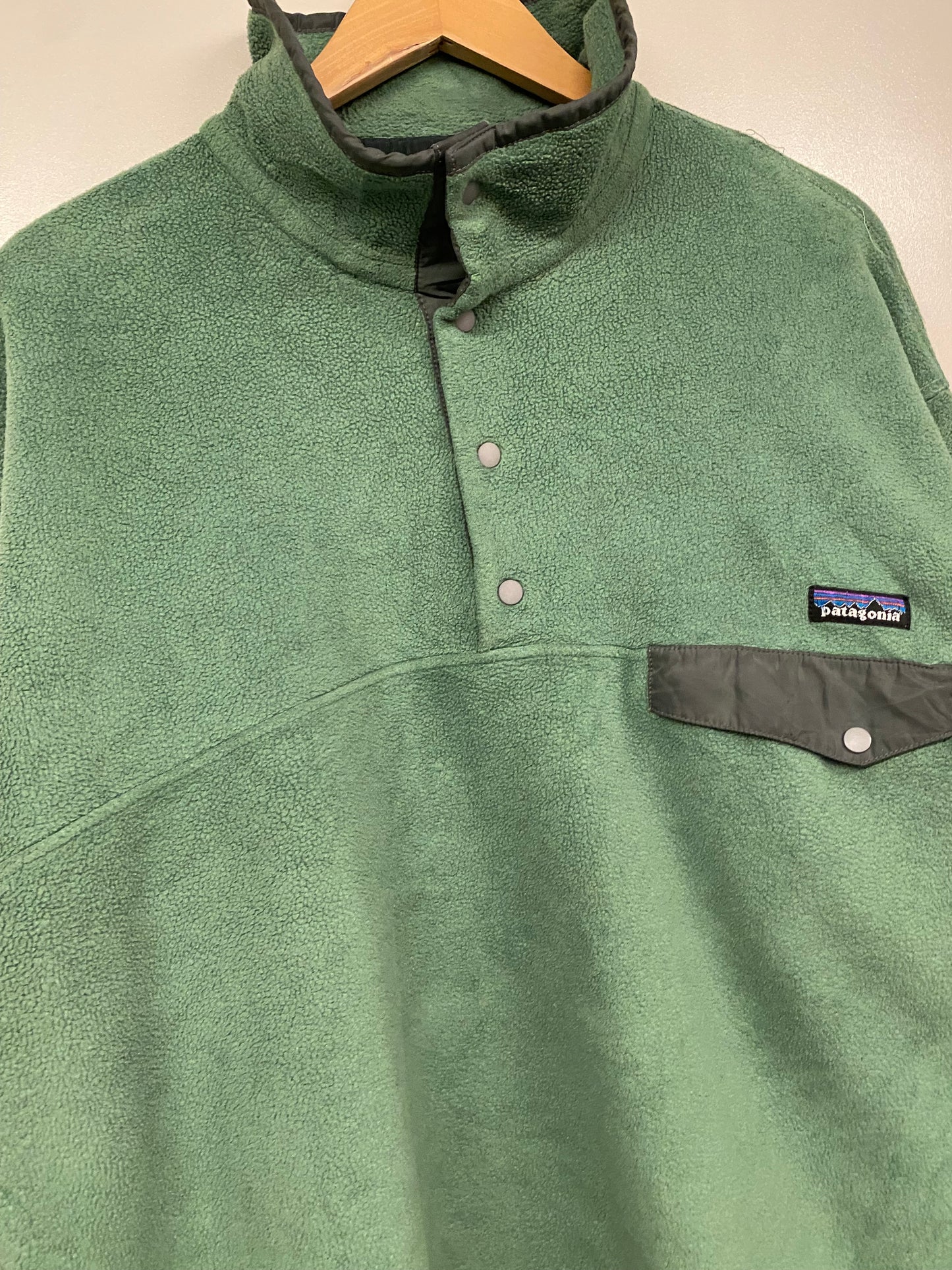 【古着】patagonia fleece SYNCHILLA snap-T jacket 11716 SP10 L