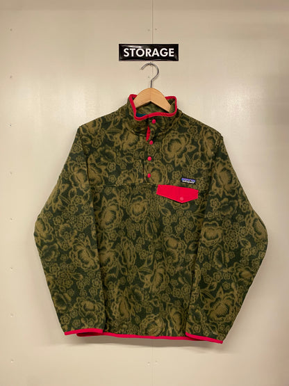 【古着】patagonia fleece SYNCHILLA snap-T jacket 25455 FA15 WOMENS L