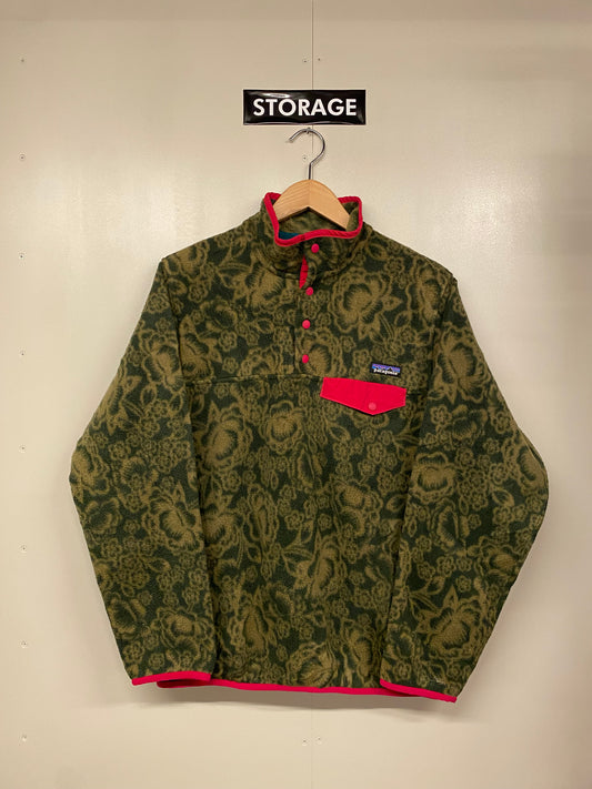【古着】patagonia fleece SYNCHILLA snap-T jacket 25455 FA15 WOMENS L