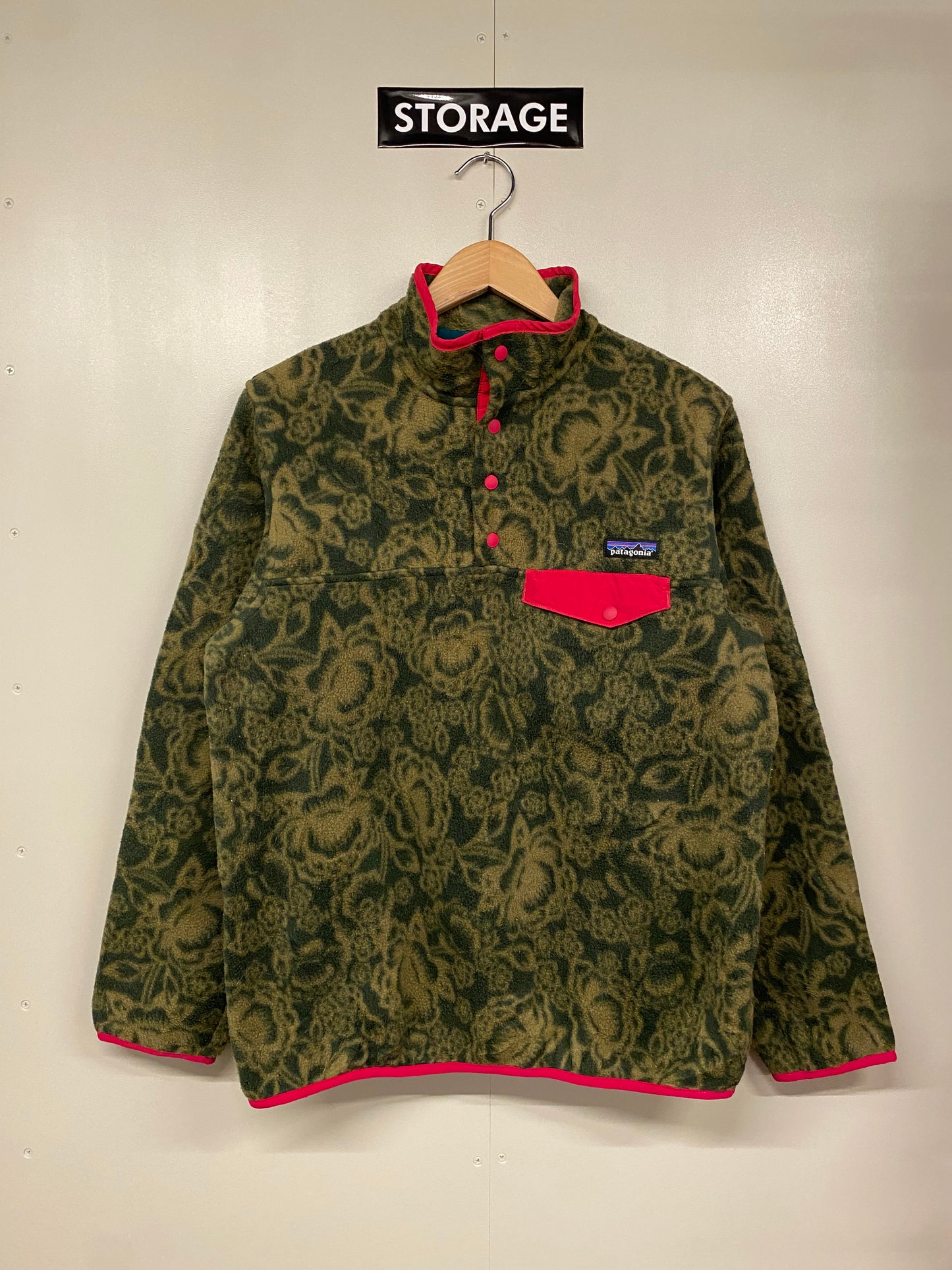 【古着】patagonia fleece SYNCHILLA snap-T jacket 25455 FA15 WOMENS L