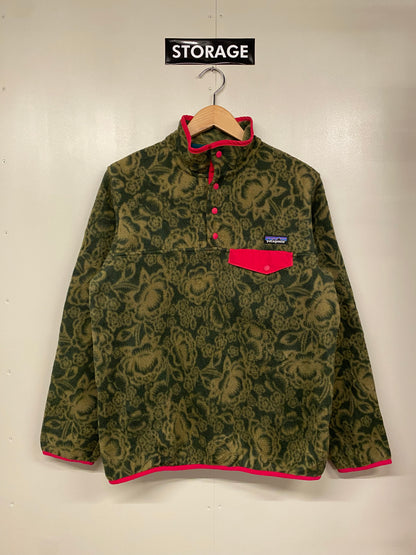 【古着】patagonia fleece SYNCHILLA snap-T jacket 25455 FA15 WOMENS L