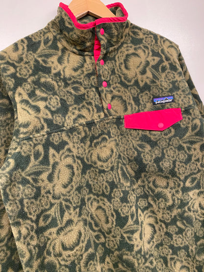 【古着】patagonia fleece SYNCHILLA snap-T jacket 25455 FA15 WOMENS L