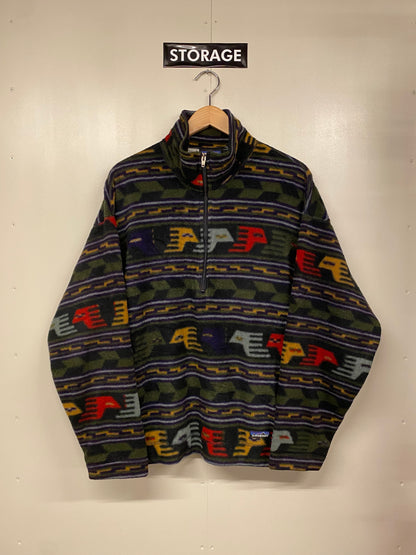 【古着】patagonia fleece SYNCHILLA half zip pullover jacket L