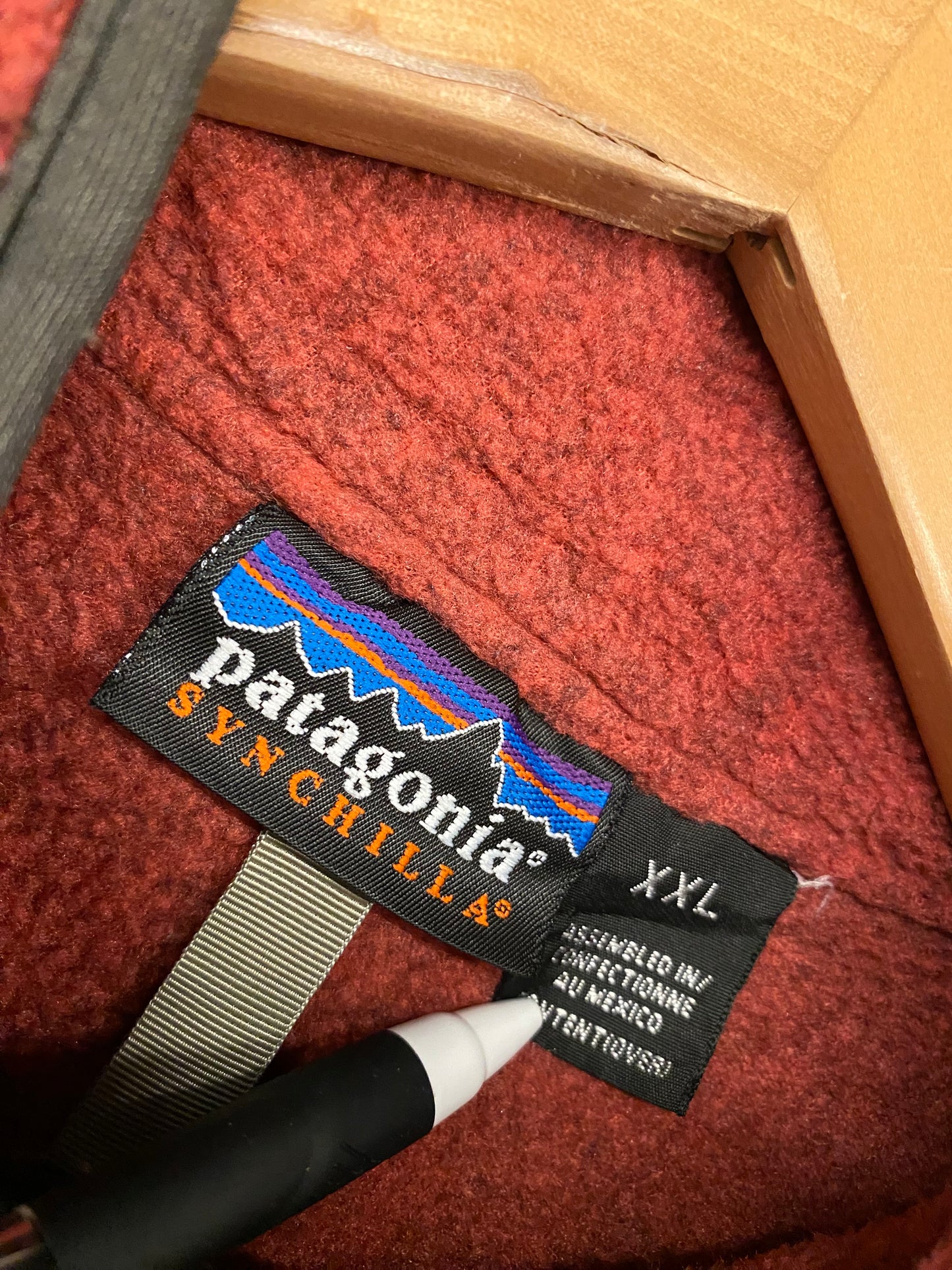 【古着】patagonia fleece SYNCHILLA half zip pullover jacket 25735 SP02 XXL