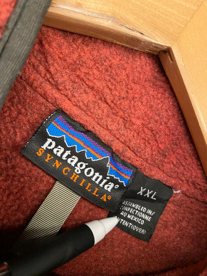 【古着】patagonia fleece SYNCHILLA half zip pullover jacket 25735 SP02 XXL