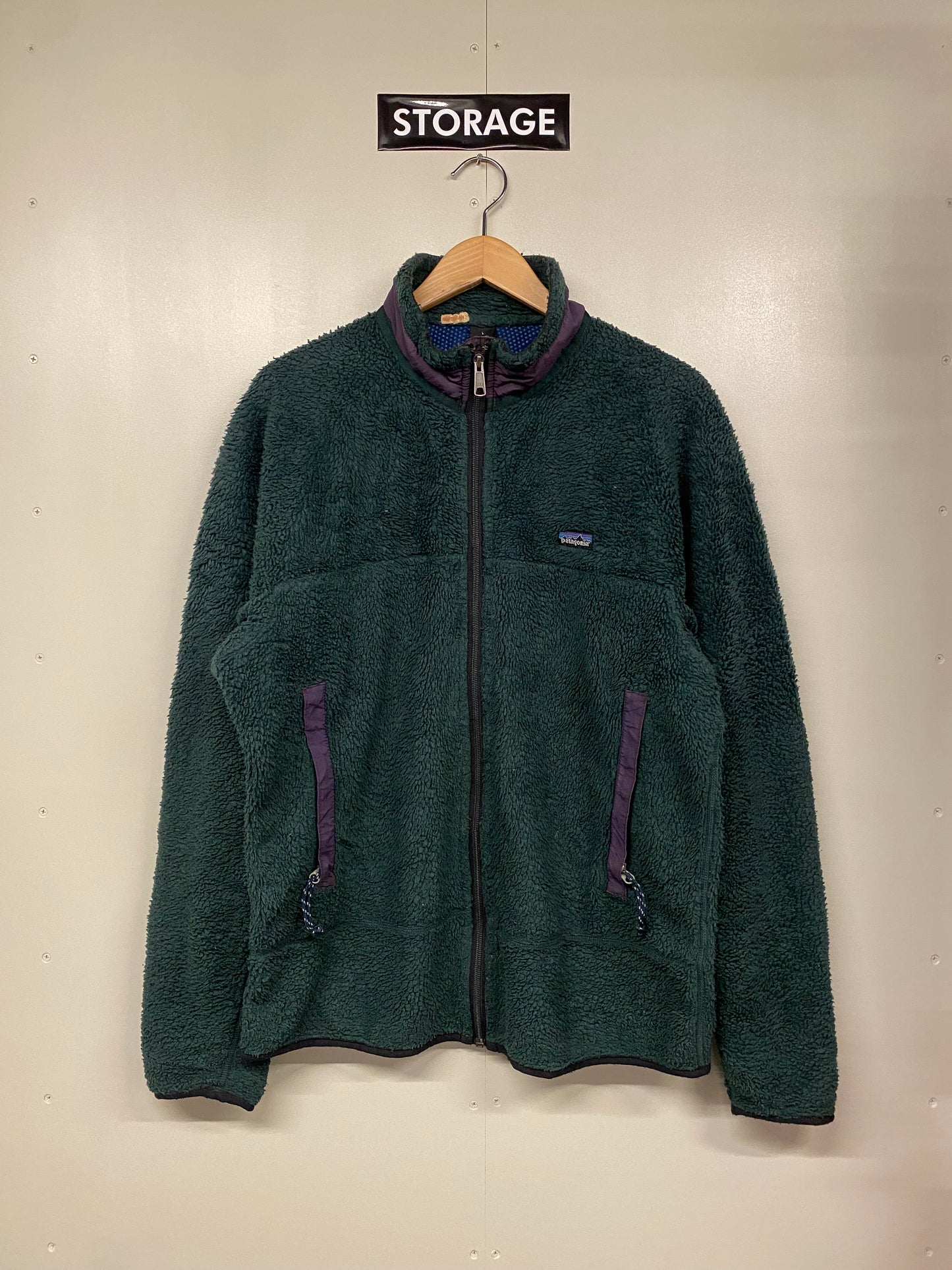 【古着】90s patagonia fleece retro x fleece jacket L
