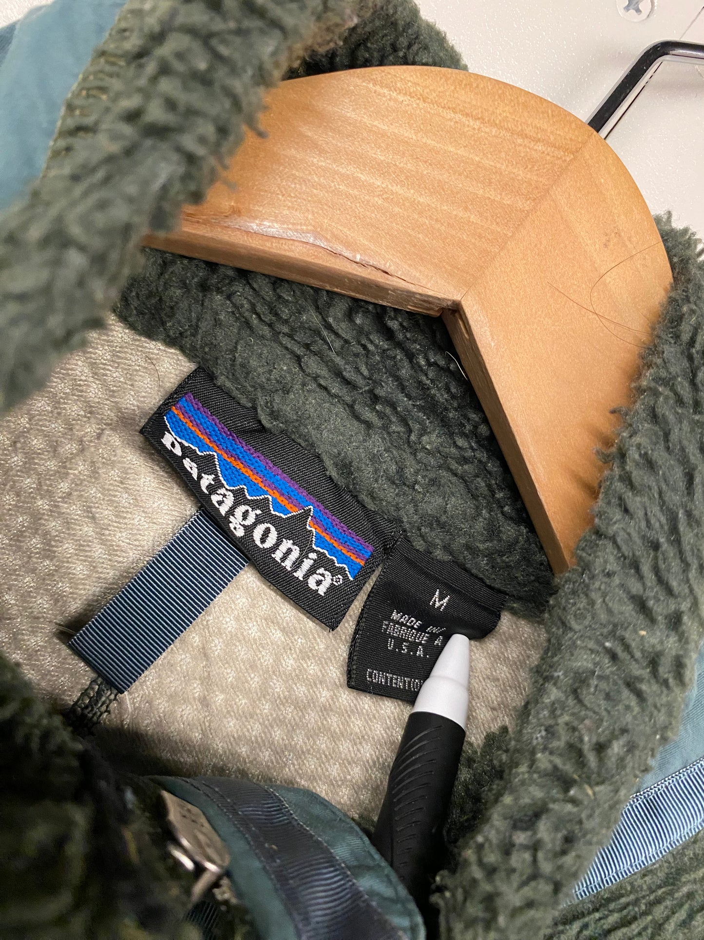 【古着】90s patagonia fleece classic retro x fleece jacket 23055 FA00 M