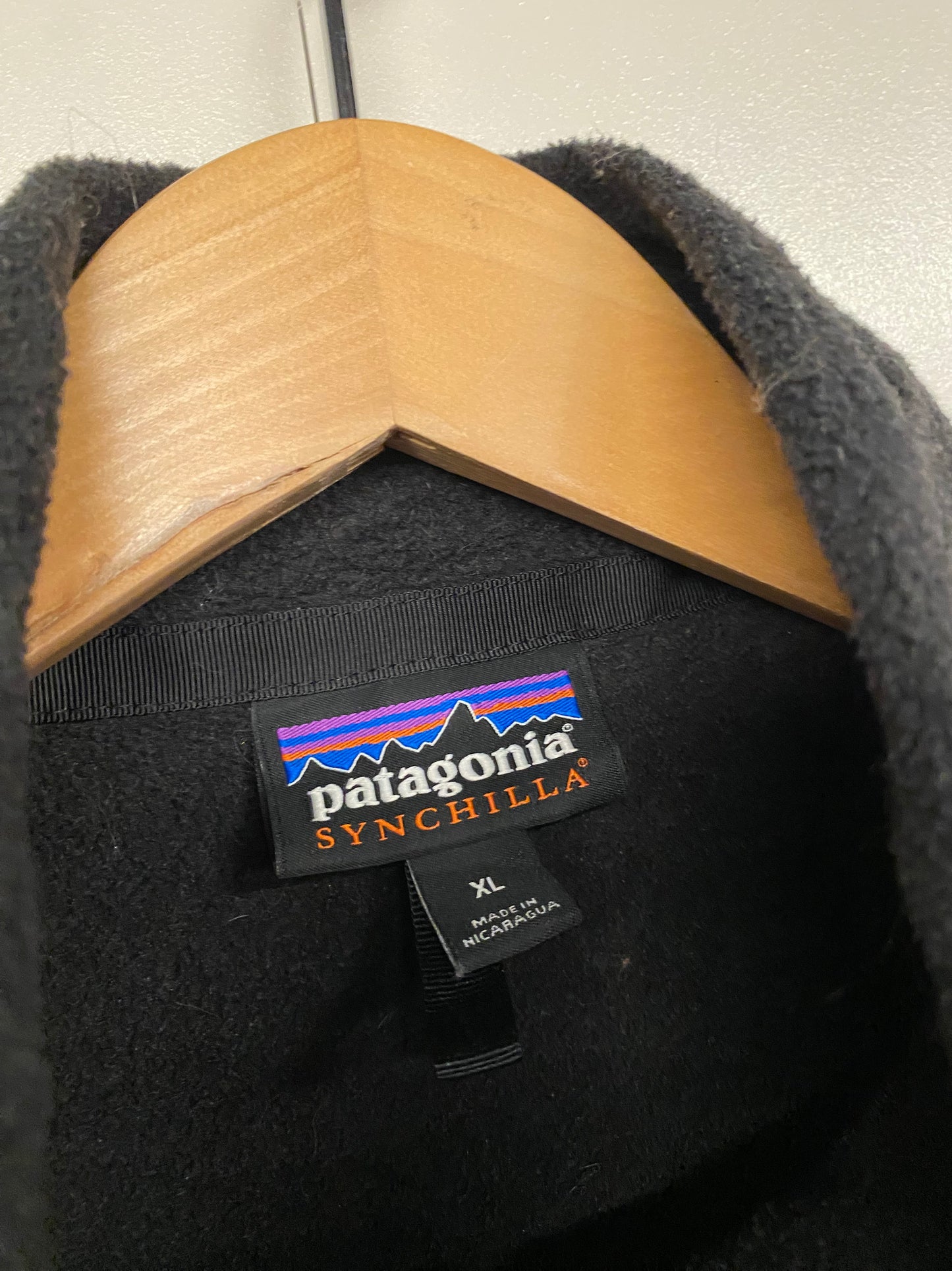 【古着】patagonia fleece SYNCHILLA vest 23015 SP19 XL