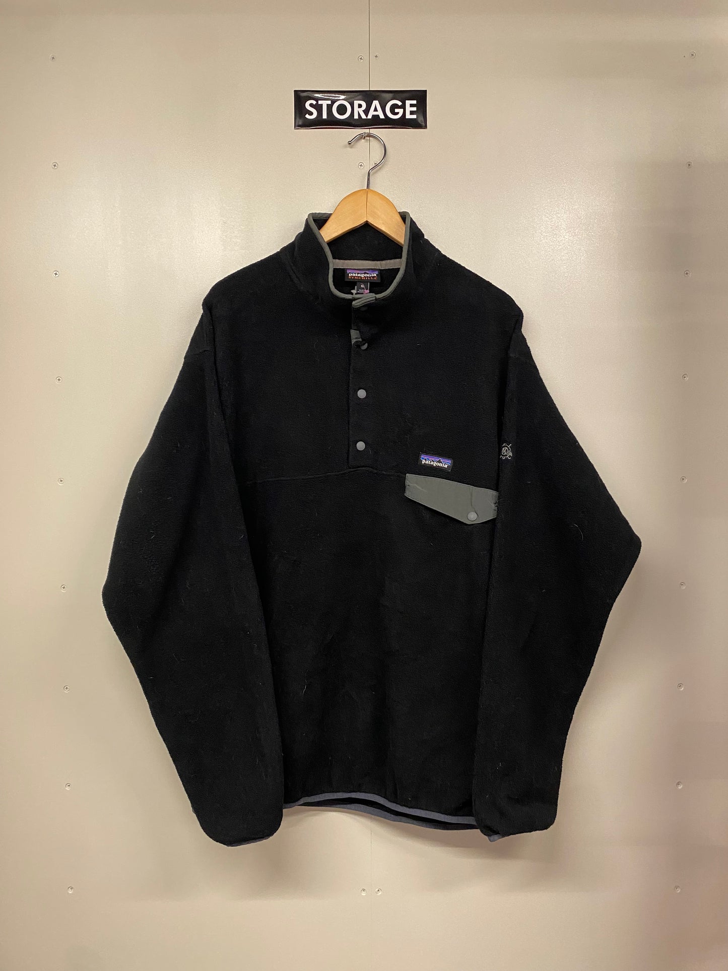 【古着】patagonia fleece SYNCHILLA snap-T jacket 25580 FA16 XL