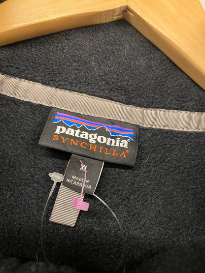 【古着】patagonia fleece SYNCHILLA snap-T jacket 25580 FA16 XL