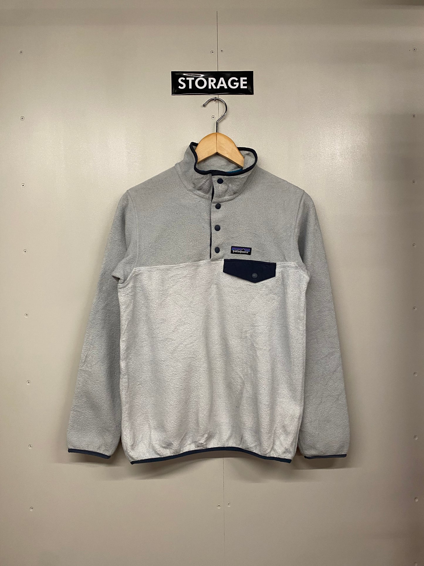 【古着】patagonia fleece SYNCHILLA snap-T jacket 25445 FA17 XS