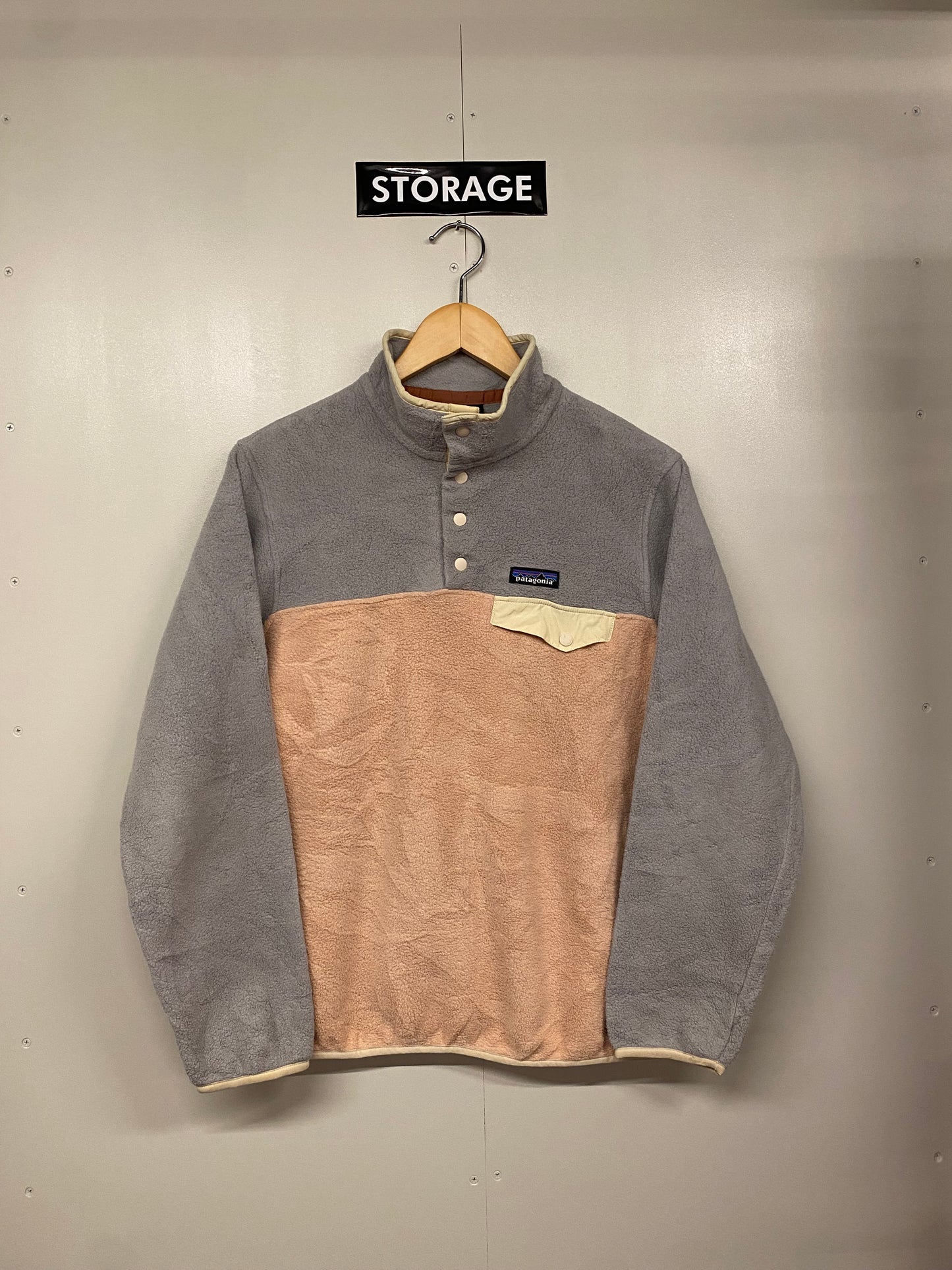 【古着】patagonia fleece SYNCHILLA snap-T jacket 25445 FA19 XS