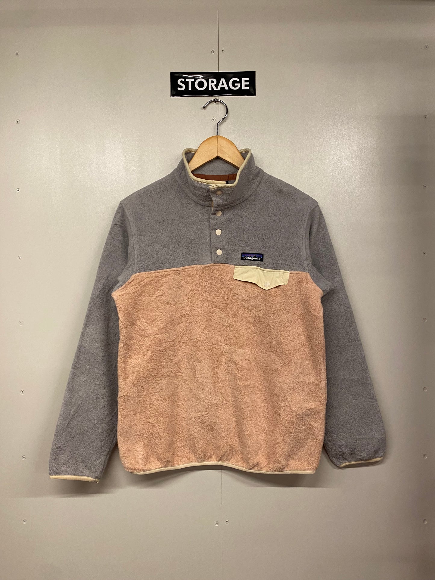 【古着】patagonia fleece SYNCHILLA snap-T jacket 25445 FA19 XS