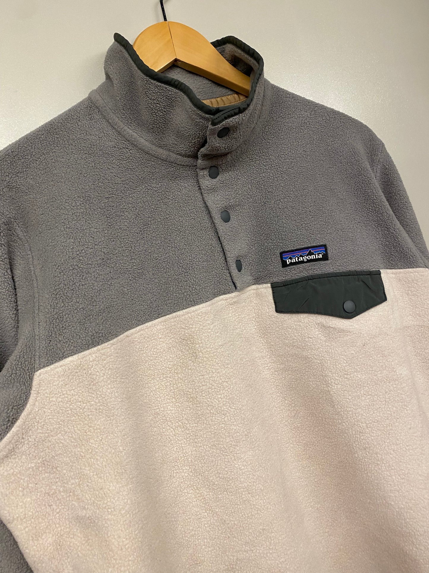 【古着】patagonia fleece SYNCHILLA snap-T jacket 25445 FA19 L