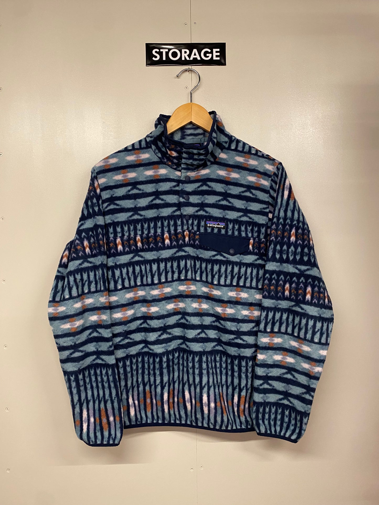 【古着】patagonia fleece SYNCHILLA snap-T jacket 25445 FA18