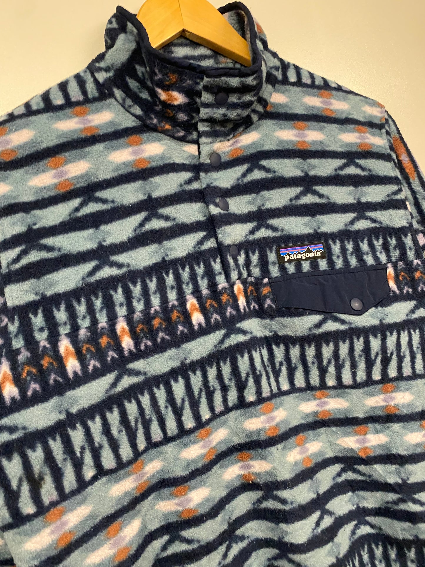 【古着】patagonia fleece SYNCHILLA snap-T jacket 25445 FA18