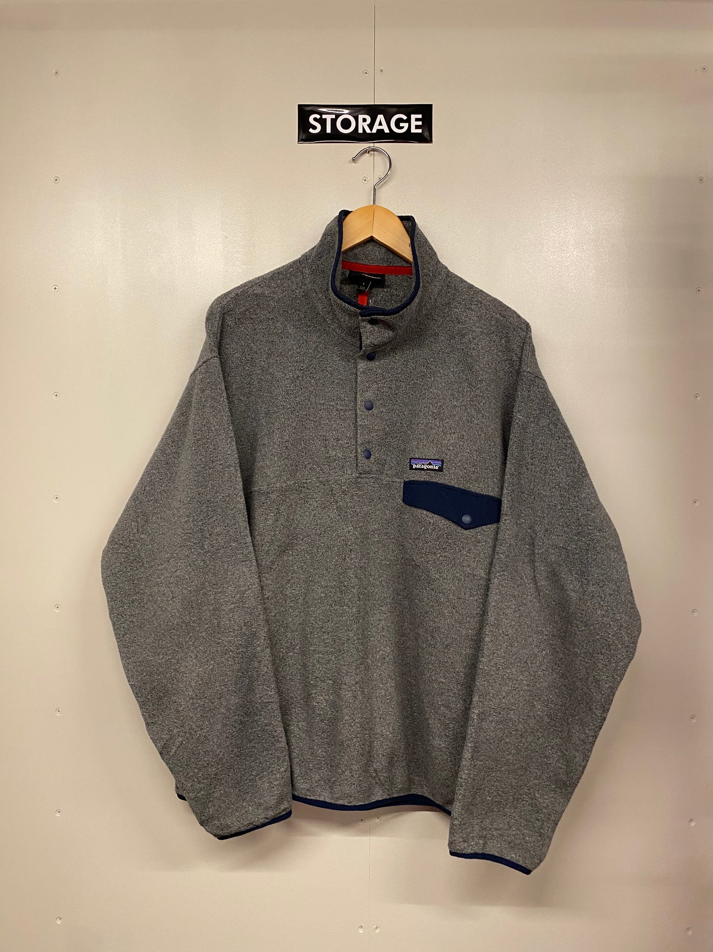 【古着】patagonia fleece SYNCHILLA snap-T jacket 25580 FA18