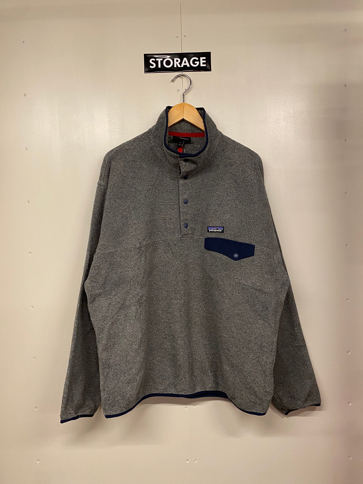 【古着】patagonia fleece SYNCHILLA snap-T jacket 25580 FA18
