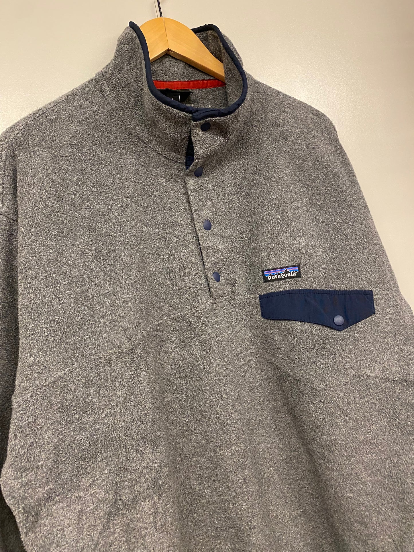 【古着】patagonia fleece SYNCHILLA snap-T jacket 25580 FA18