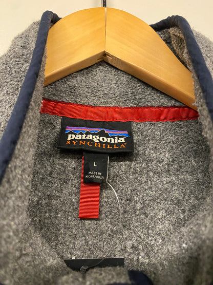 【古着】patagonia fleece SYNCHILLA snap-T jacket 25580 FA18